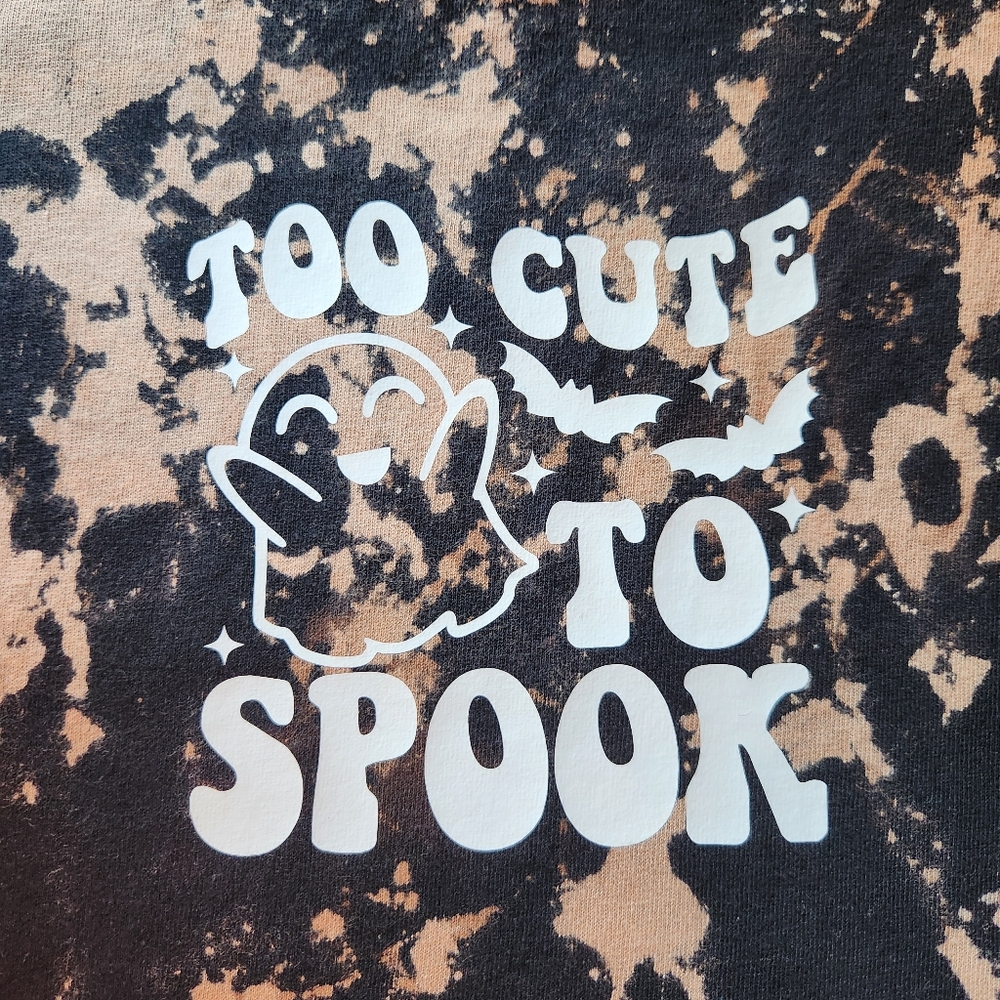 Too Cute To Spook Toddler/Kids Tee - Picture 2 of 2